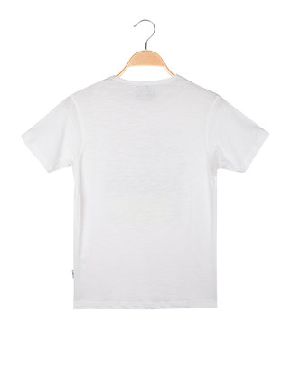 Camiseta infantil de algodón con estampado