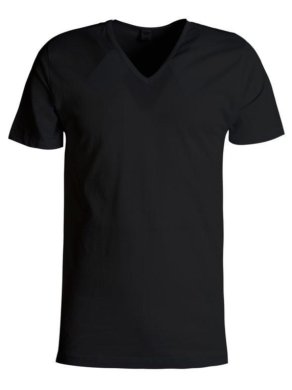 Camiseta interior con cuello de pico para hombre