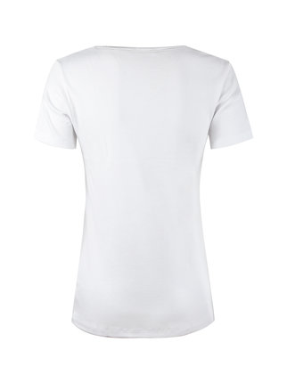 Camiseta interior térmica de algodón para mujer.