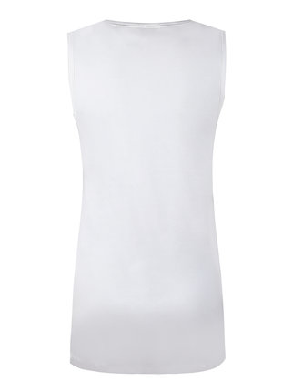 Camiseta interior térmica de mujer con hombros anchos