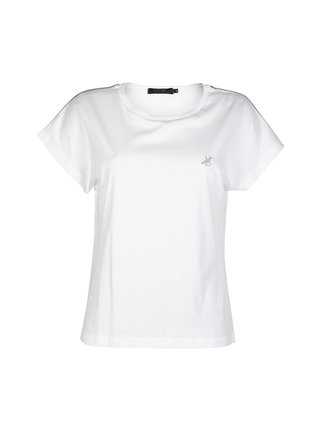 Camiseta mujer manga corta algodón