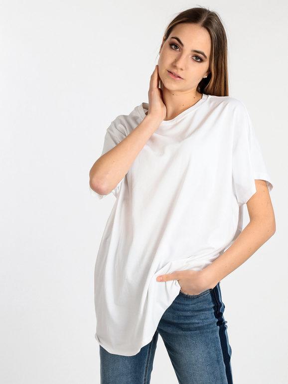 Camiseta mujer manga corta oversize