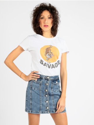 Camiseta mujer tigre