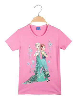 Camiseta niña Anna y Elsa