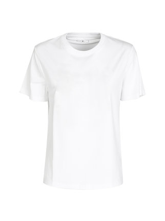 Camiseta unisex de manga corta en color liso.