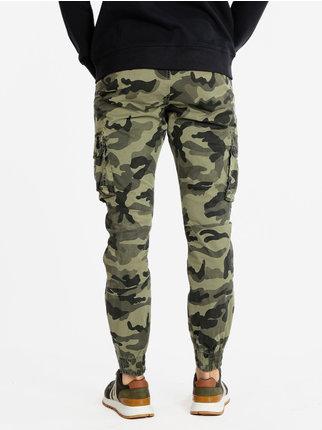 Camouflage men's cargo pants