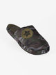 Camouflage print boys slippers
