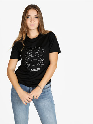 Cancer zodiac sign women's short sleeve t-shirt