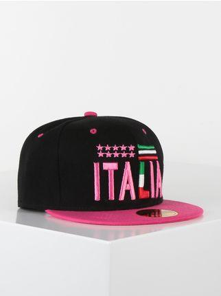 Cappello italia con visiera 
