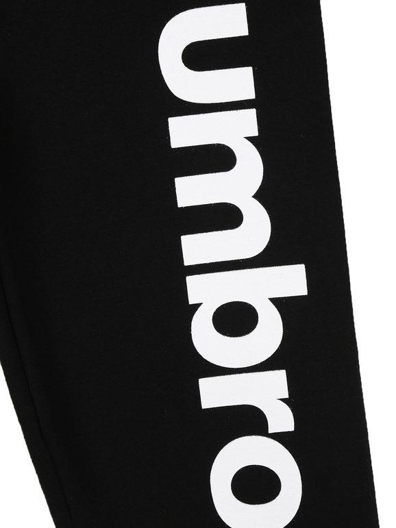 Capri leggings with brand print