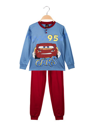 Cars children's pajamas in warm cotton