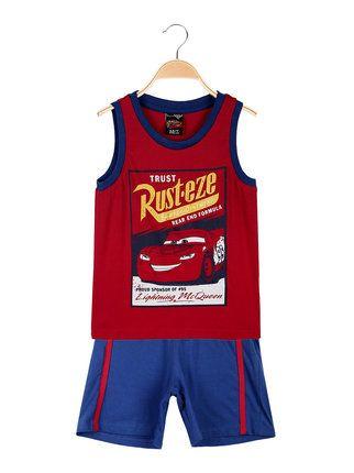Cars sleeveless suit for child