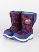 Cars snow boots for children with velcro
