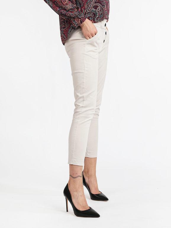 Casual cotton trousers for women