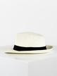 Chapeau Panama en papier avec ruban