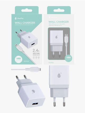 Charger with cable for iphone