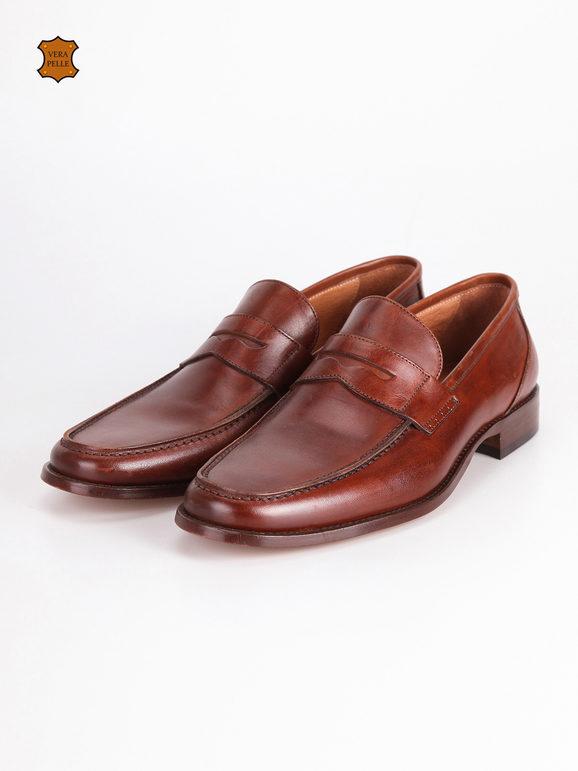 Chaussure classique en cuir véritable