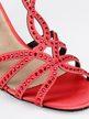 Chaussures de danse rouges avec strass