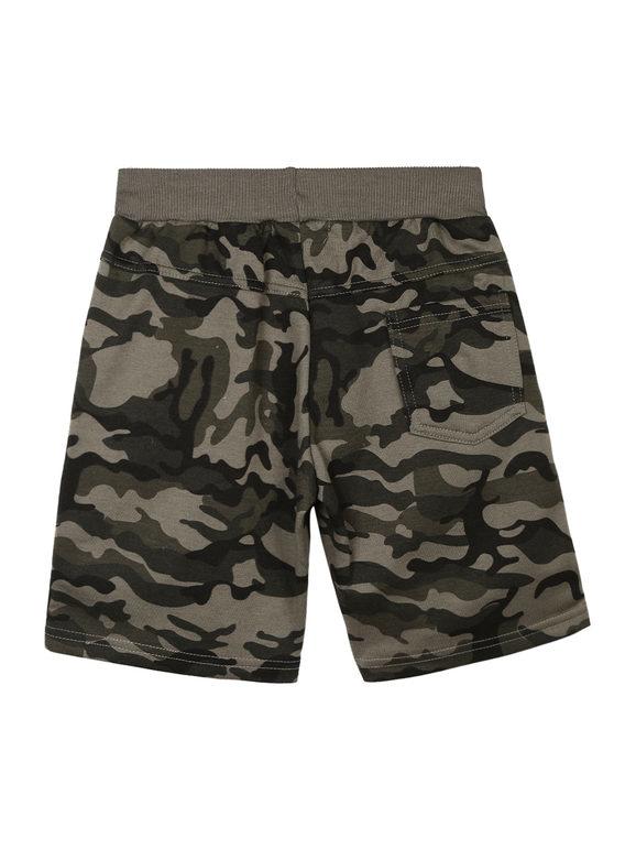 Child military bermuda shorts