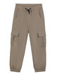 Children's cargo trousers with large pockets and cuffs