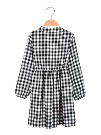 Children's checkered dress