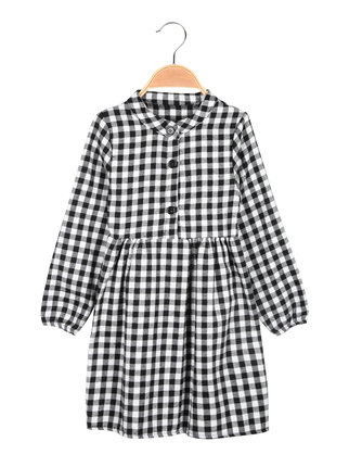 Children's checkered dress