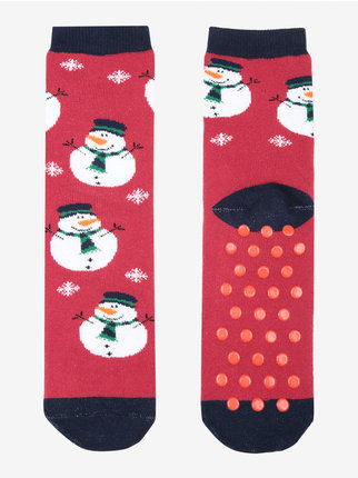 Children's Christmas non-slip socks