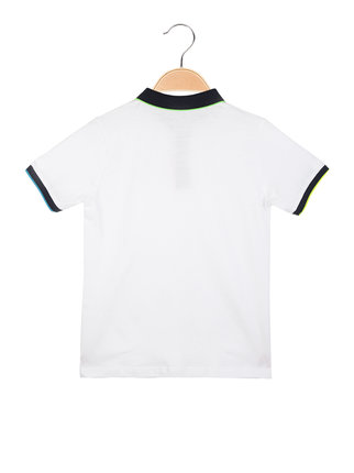 Children's colored short-sleeved polo shirt