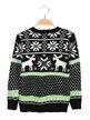 Children's crewneck sweater with Christmas print