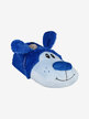 Children's furry closed slippers