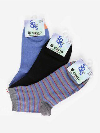 Children's short socks  3 pairs pack