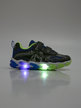 Children's sneakers with tears and lights