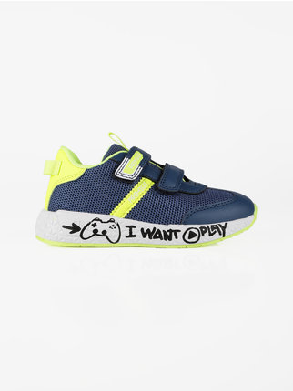 Children's sneakers with tears
