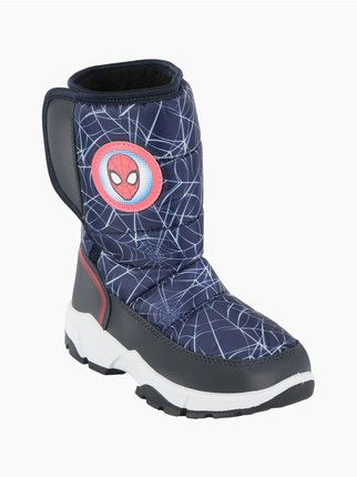 Children's snow boots with print