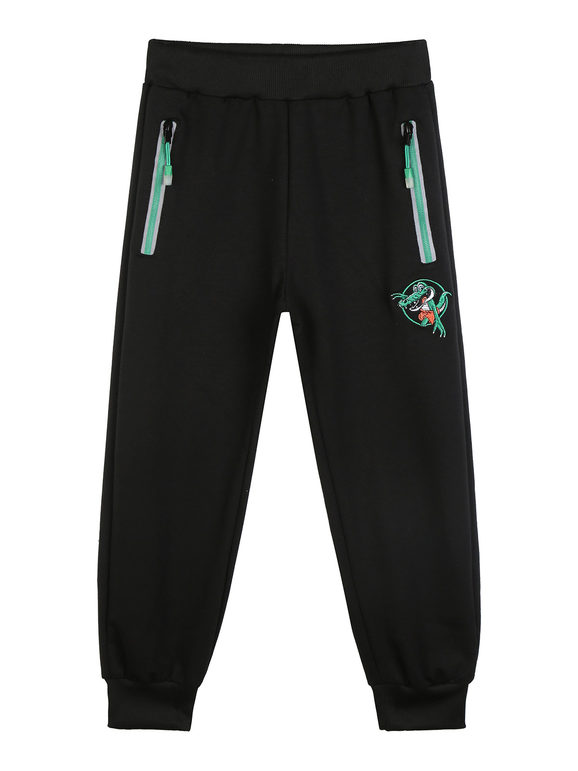 Children's sports trousers with cuffs