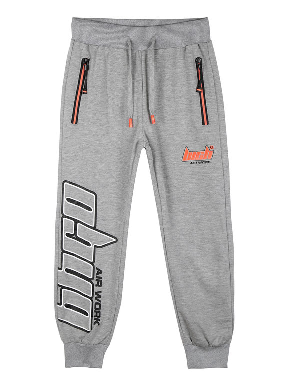 Children's sports trousers with lettering
