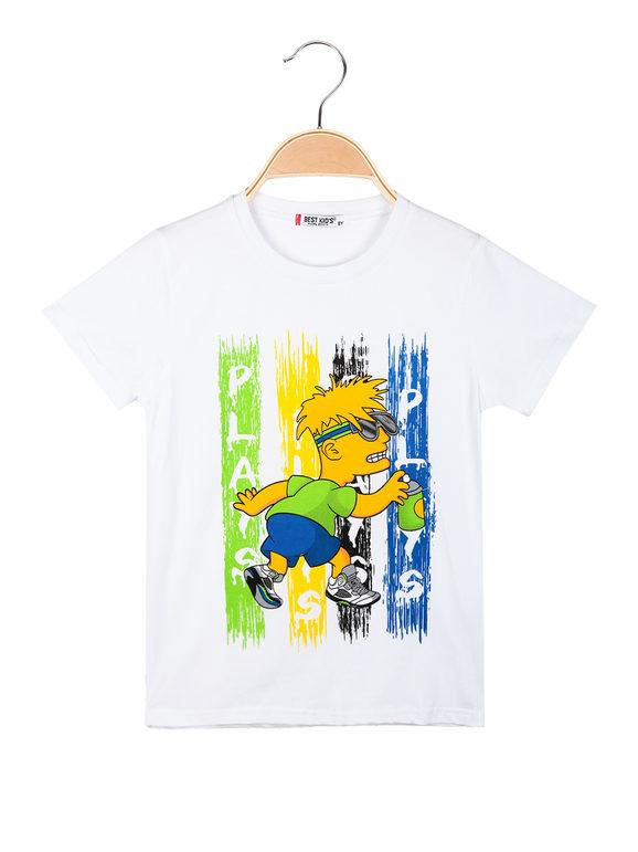 Children's t-shirt with drawing print