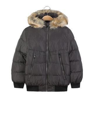 Child's padded down jacket with hood