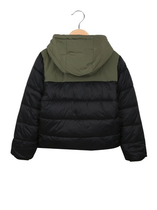 Child's padded jacket with hood