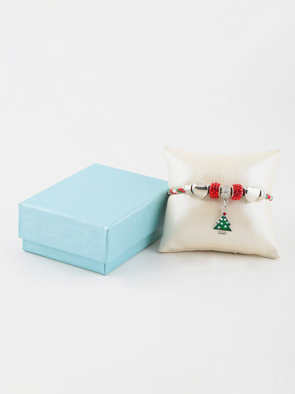 Christmas bracelet with charm