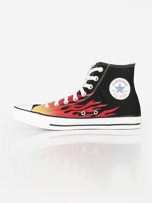 Converse CHUCK TAYLOR All Star- Sneakers alta in tela con stampa ... مزيل الصدأ ساكو