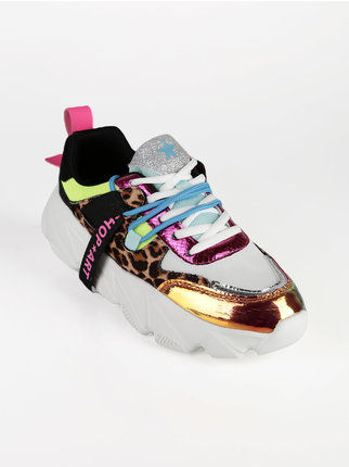 CHUNKY AMY Sneakers donna animalier