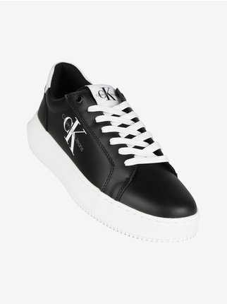 CHUNKY CUPSOLE LACEUP  Sneakers de piel para mujer