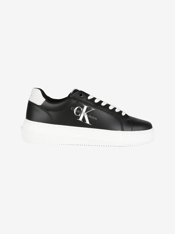 CHUNKY CUPSOLE LACEUP  Women's leather sneakers