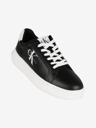 Chunky Cupsole Mono Sneakers in pelle uomo