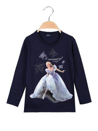 Cinderella maglietta bambina a manica lunga con stampa