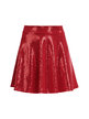 Circle skirt with lurex