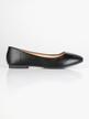 Classic ballet flats in eco-leather