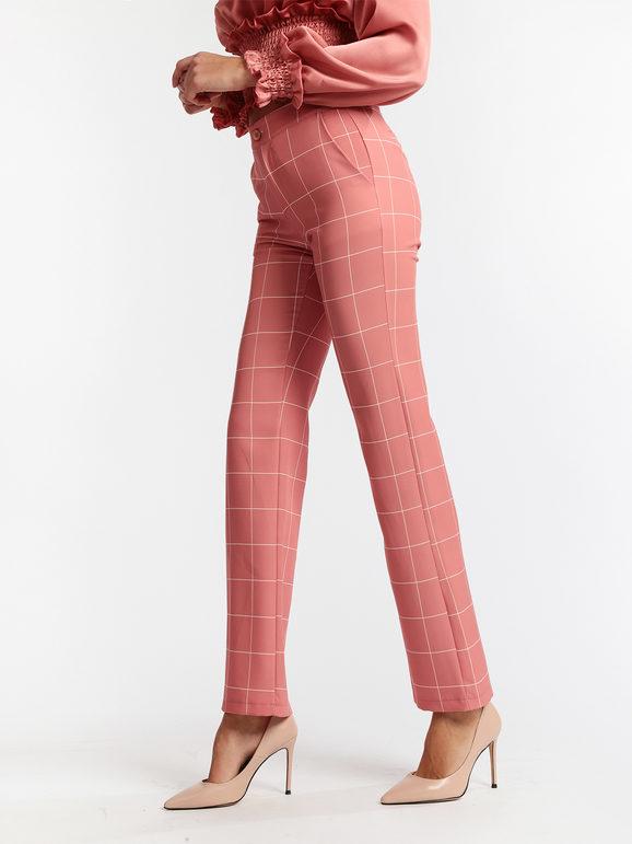 Classic checked trousers