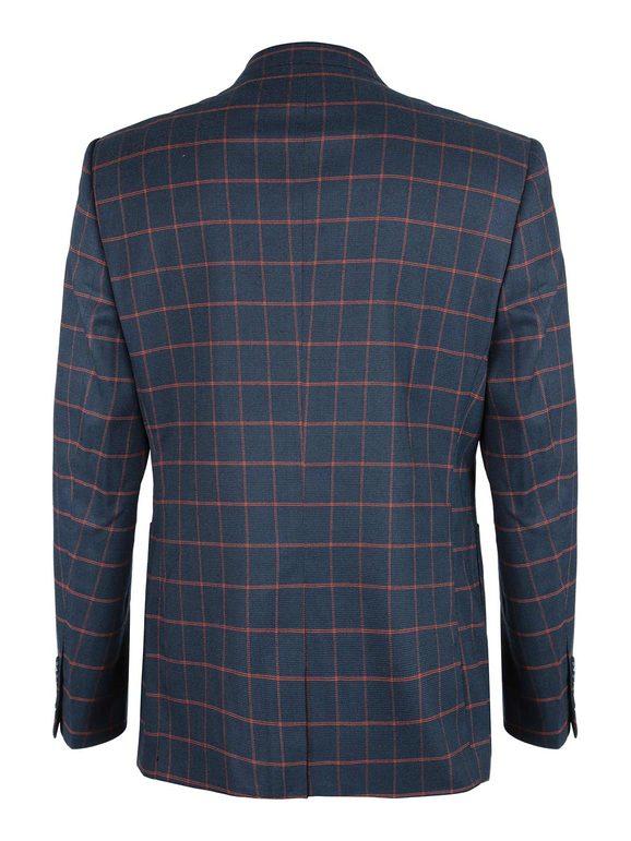 Classic men's checked jacket